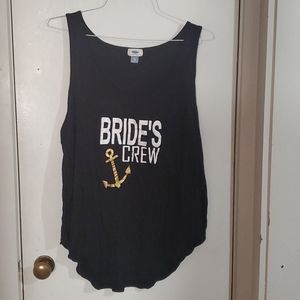 Bridesmaid tank